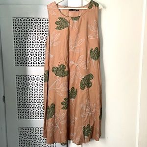 Gudrun Sjoden Sirocco Dress - Floral Leaf Print